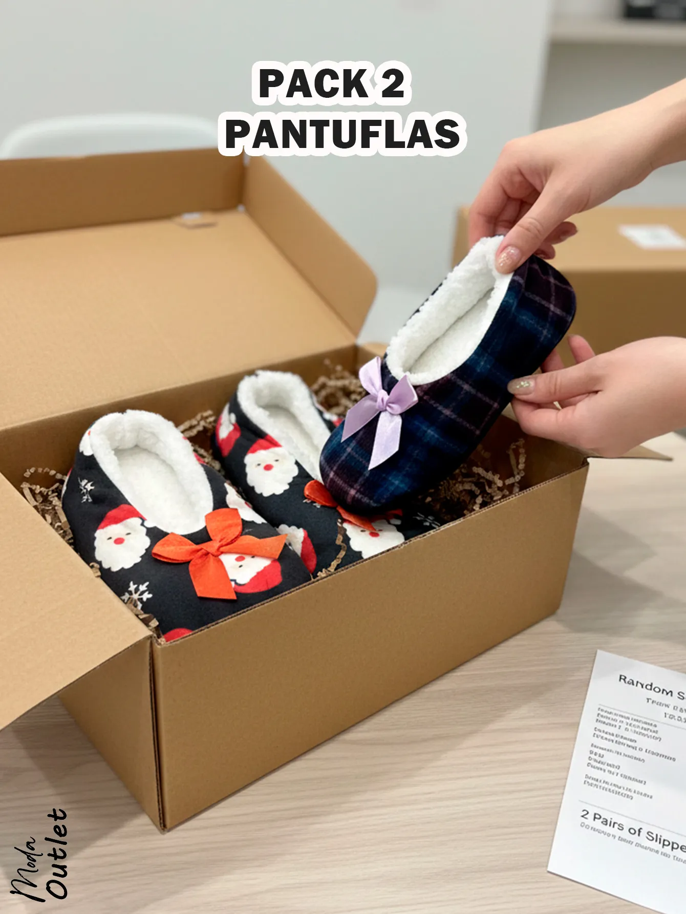 PANTUFLA-01 2 pzas 6370